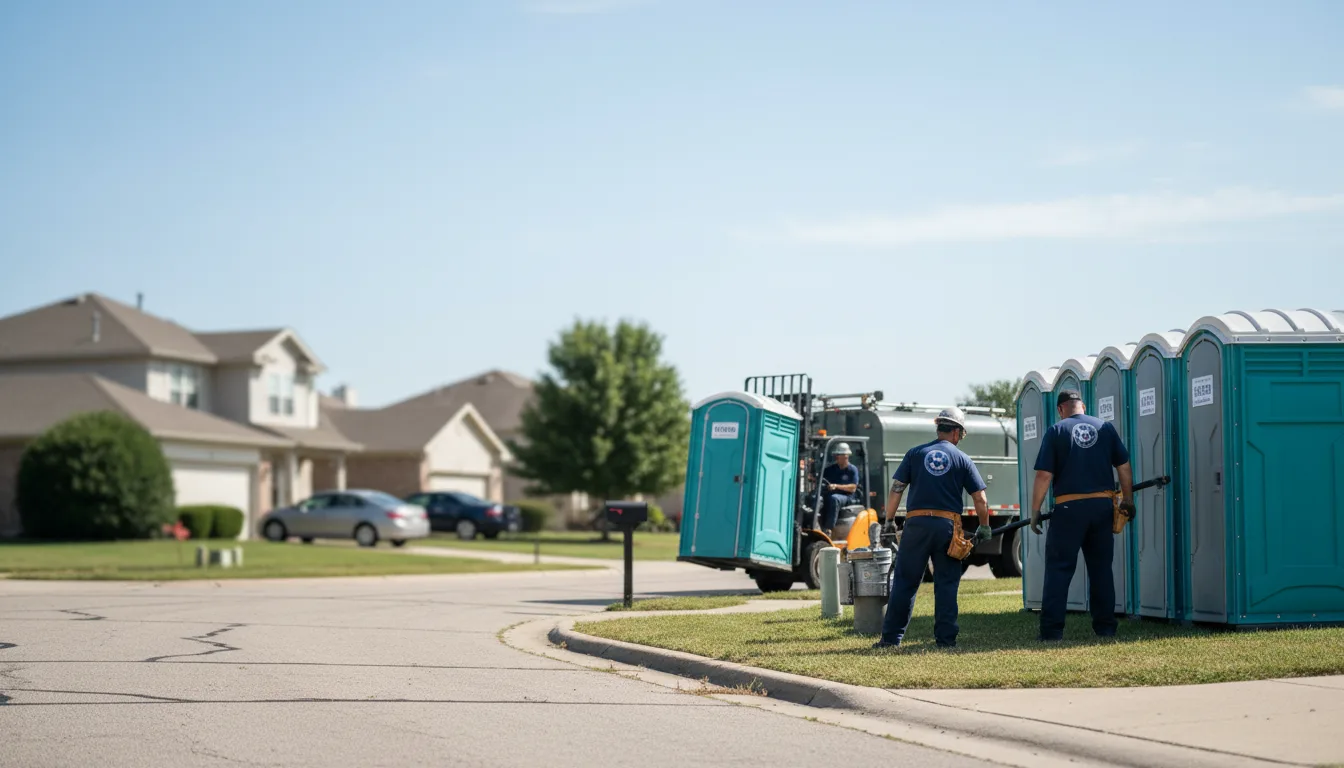 Porta Potty Rental in Eldena, IL near me
